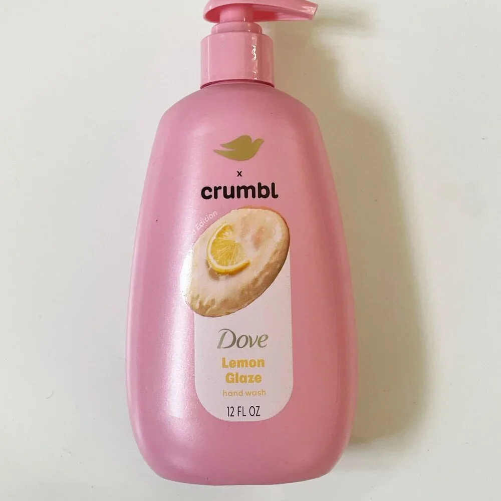new!!! Dove Crumbl Moisturizing Liquid Hand Wash Lemon Glaze, 12 oz